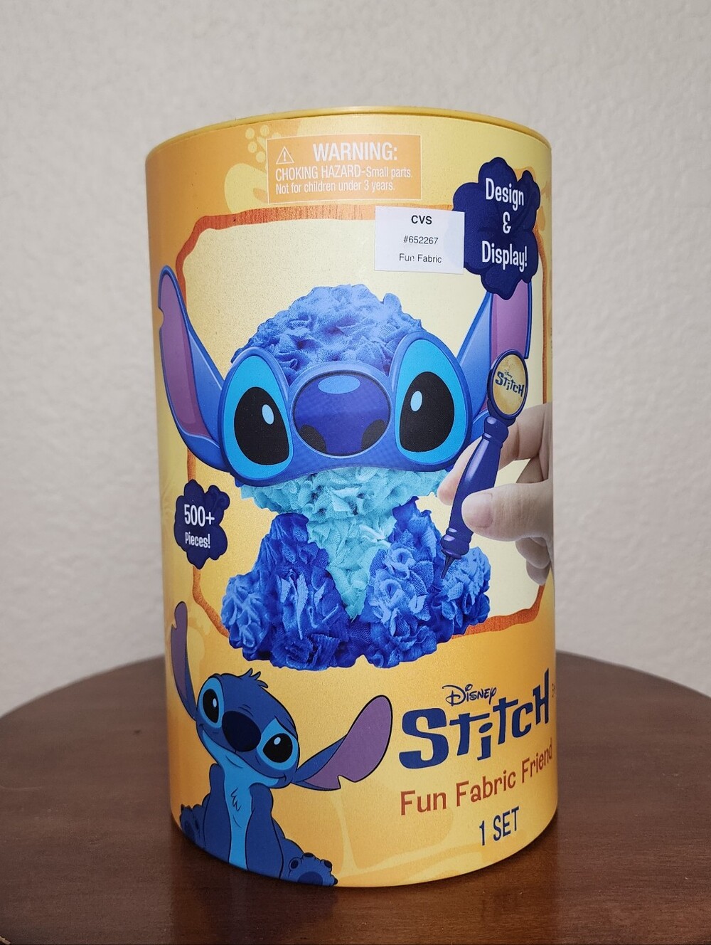 Disney Stitch Fun Fabric Friend 500+ Piece Craft Kit New